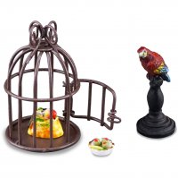 Parrot in Cage