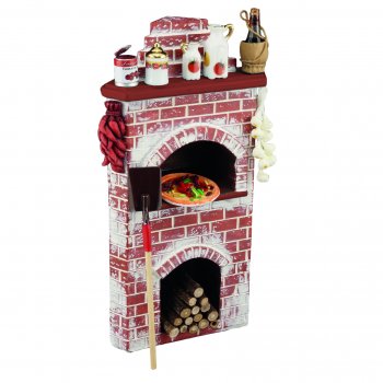 Decorated Pizza Oven