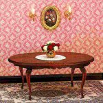 Queen Anne dining table, furniture kit