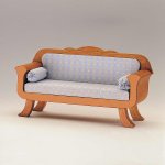 Biedermeier sofa, furniture kit