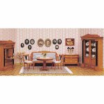 Complete set – Biedermeier room, furniture kit