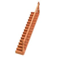 Straight staircase, kit, room height 250 mm